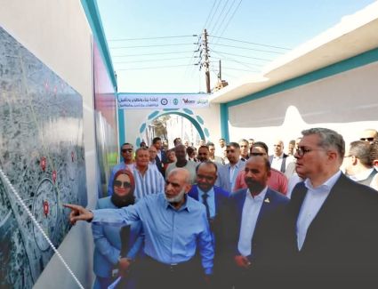 وزير البترول يفتتح تطوير قرية الطوناب بأسوان ضمن مبادرات القطاع المجتمعية