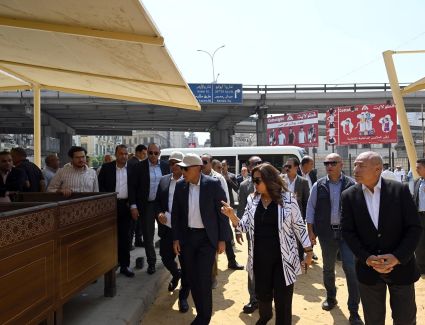 رئيس الوزراء يتابع الموقف التنفيذي لأعمال مشروع تطوير سوق العتبة بوسط القاهرة