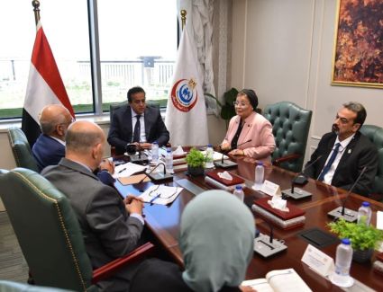 وزير الصحة يستقبل المدير التنفيذي لمصر بمجموعة البنك الدولي لبحث عدداً من الملفات المشتركة