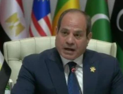 الرئيس السيسى: تهجير الفلسطينيين سيؤدى لتوسيع رقعة الصراع وزعزعة استقرار المنطقة