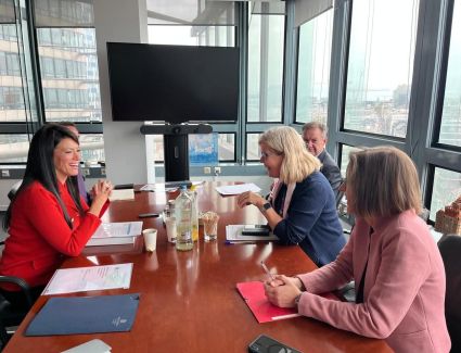 المشاط تستهل مشاركتها بمنتدى «البوابة العالمية 2025» ببروكسل بلقاء مديرة الشئون المالية والاقتصادية بالمفوضية الأوروبية