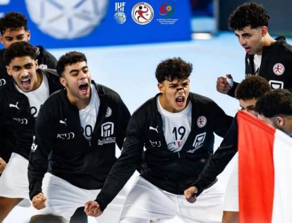 مصر تتأهل لنهائي كأس العالم لكرة اليد للناشئين بعد الفوز  على إسبانيا