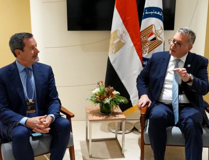 وزير البترول والثروة المعدنية يبحث تعزيز الشراكات مع رؤساء وقادة شركات الطاقة العالمية