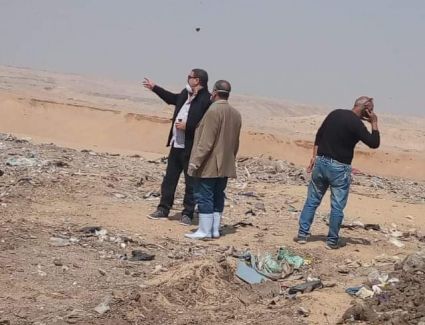 وزارة البيئة  تتخذ اجراءا عاجلا للتخلص الآمن من مخلفات قرية المعتمدية