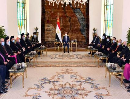 الرئيس السيسي: المواطنة والحقوق المتساوية لجميع المواطنين قيم ثابتة لنهج الدولة المصرية