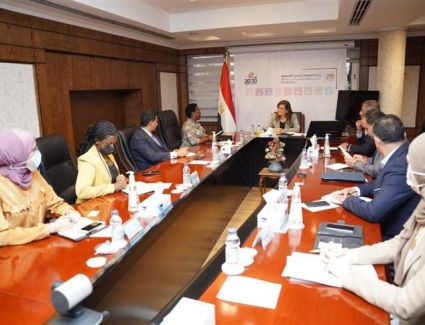 وزيرة التخطيط لمفوضية الاتحاد الإفريقي: اولويات العمل هي صياغة وتنفيذ رؤية مصر 2030