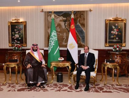 عاجل: الرئيس السيسي يستقبل ولي العهد السعودي الأمير محمد بن سلمان بقصر الاتحادية