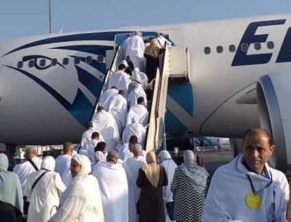 مصر للطيران تنقل 21 ألف حاج إلى الأراضي المقدسة