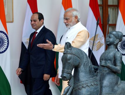 رئيس وزراء الهند يهنئ الرئيس السيسي بحلول عيد الأضحى المبارك