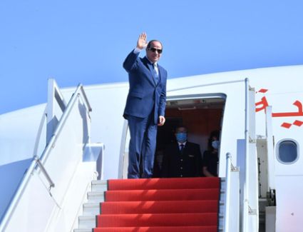عاجل: الرئيس عبد الفتاح السيسي يتوجه إلى مدينة برلين الألمانية