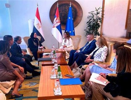 وزيرة الصناعة: 79.7 مليون دولار حجم التبادل التجاري بين مصر وصربيا في ٢٠٢١