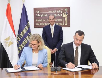 وزير الاتصالات يشهد توقيع اتفاقية مع الاتحاد الدولى للاتصالات لاستضافة مصر للمؤتمر العالمى لمنظمى الاتصالات (GSR) العام القادم