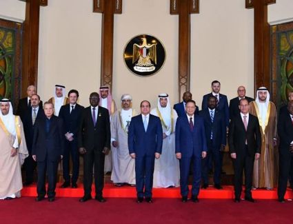 الرئيس السيسي يستقبل وزراء الإعلام العرب