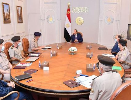 الرئيس السيسي يتابع الموقف التنفيذي للمشروع القومي للإنتاج الزراعي واستصلاح الأراضي بتوشكي