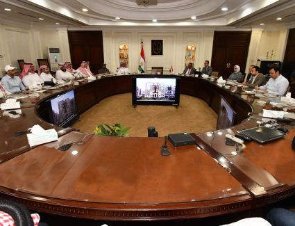 مسئولو "الإسكان" يلتقون وفدا سعوديا لعرض التجربة المصرية فى تطوير المناطق العشوائية غير الآمنة 