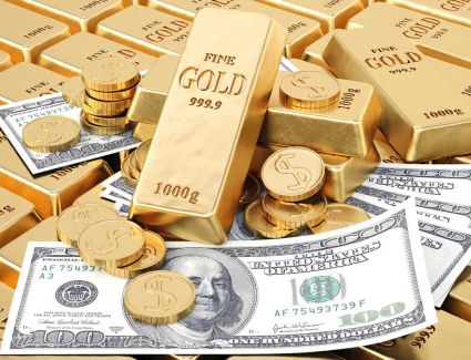 تراجع أسعار الذهب العالمية مع انتعاش الدولار وسط ترقب لمؤشرات التضخم الأمريكي