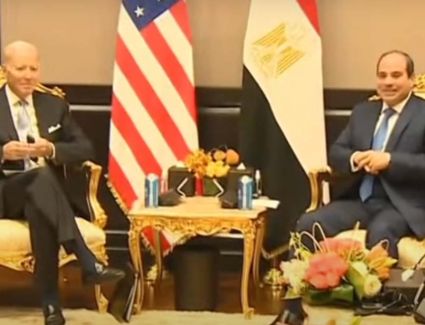 بايدن: مصر تعد ركيزة الأمن والاستقرار في الشرق الأوسط والعالم العربي
