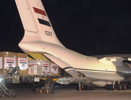 مصر ترسل طائرة تحمل  مساعدات طبية لجمهورية جنوب السودان 