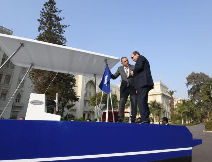 الرئيس السيسي يتابع جهود توطين صناعة مراكب الصيد في مصر