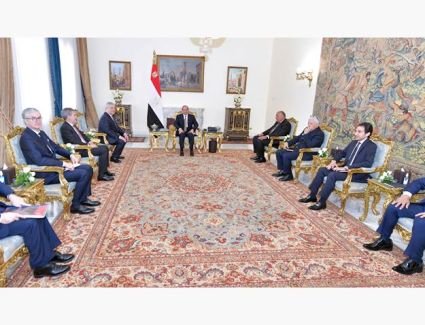 الرئيس السيسي يستقبل نائب رئيس الوزراء ووزير خارجية إيطاليا