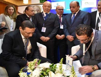 مصر للطيران للصيانة والأعمال الفنية توقع عقد شراكة مع " بترا " الأردنية للطيران