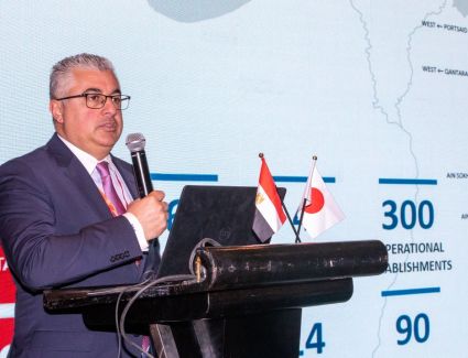 رئيس اقتصادية قناة السويس يشارك في منتدى الأعمال المصري الياباني ويلتقي رئيس JETRO