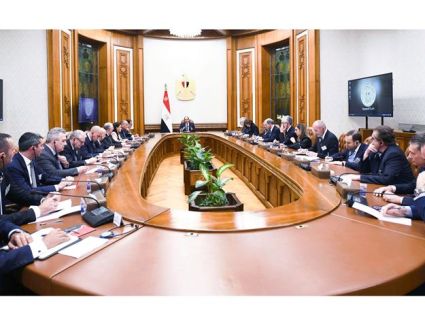 الرئيس السيسي يستقبل وفدًا إيطاليًا رفيع المستوى