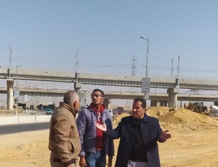 مسئولو" الإسكان" يتفقدون سير العمل بالمشروعات الجارية بمدينة حدائق العاصمة