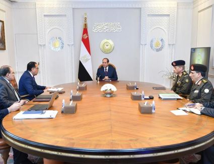 الرئيس السيسي يتابع مشروع "مستقبل مصر" للإنتاج الزراعي